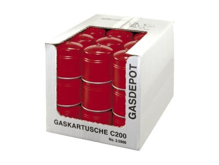 Упаковка баллончиков Супергаз С200 Упаковка баллончиков Супергаз С200