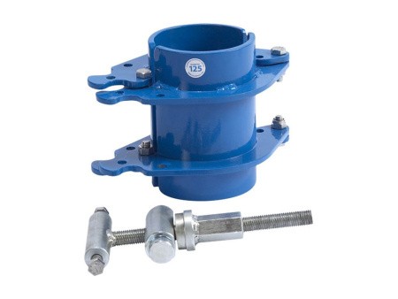 Выпрямитель после передавливания ПЭ труб диаметром 063 мм