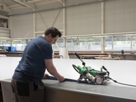 Сварочный аппарат горячего воздуха Униплан 500, применение Сварочный аппарат горячего воздуха Униплан 500, применение