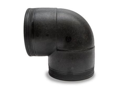 Отвод электросварной 90° PN16 SDR11 PE100 D200