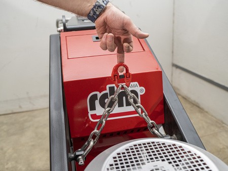 Ротационная шлифовальная машина Rodiama RDM-R700HD, транспортировочные цепи Ротационная шлифовальная машина Rodiama RDM-R700HD, транспортировочные цепи