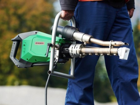 Ручной сварочный экструдер WELDPLAST 605, применение